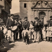 Rifa del carnero, Oviedo, 1910